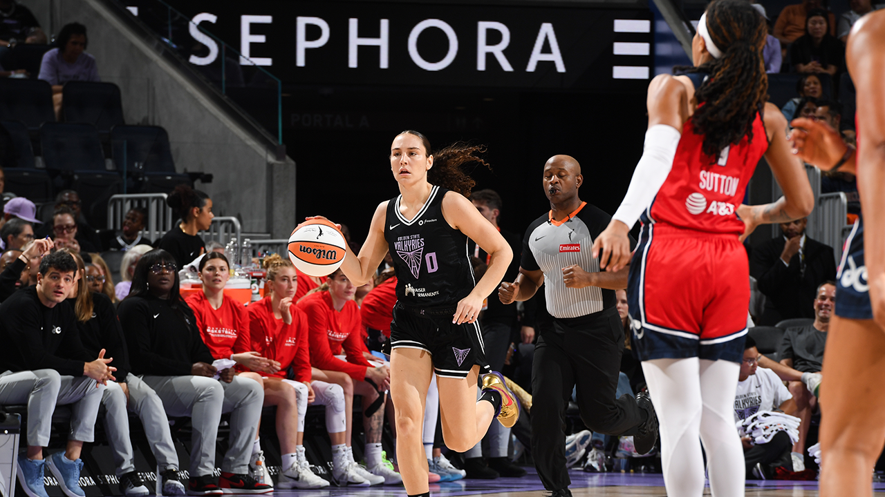Highlights: Janelle Salaün and Carla Leite Combine for 39 Points in Win vs. Mystics - 8/30/25